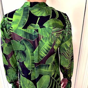Alice & Olivia Leaf Blouse - Size XS